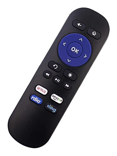 Remote Compatible with Roku 1 2 3 4 HD LT XS XD Roku Express Roku Premiere, DO NOT Support for Roku Stick or Roku TV