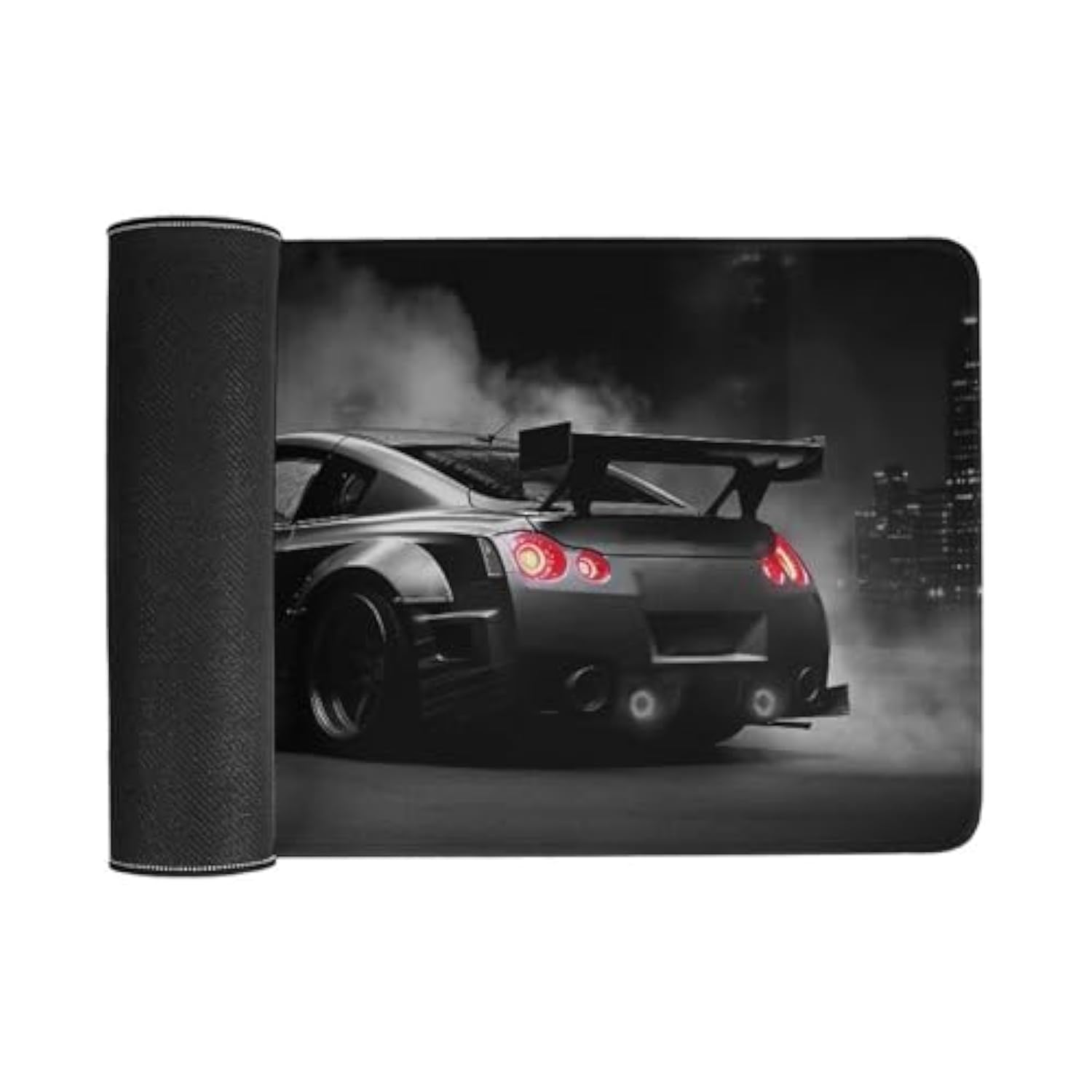 Cool Black Car Gaming Mouse Pad Z350 Jdm Car Large Mousepad Japanese Racing Car Desk Mat For Keyboard And Mouse Mat Non-Slip Rubber Desk Pad 23.6 X 11.8 Inch