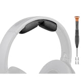 Headband Cover For Skullcandy Hesh 3/Anc/Evo Headphones, Replacement Headstrap Pad Repair Part With Added Thickness - Black