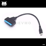 Usb 3.1 Type C To Sata Iii Hdd Ssd 2.5" Hard Drive Adapter Cable 22-Pin Uasp