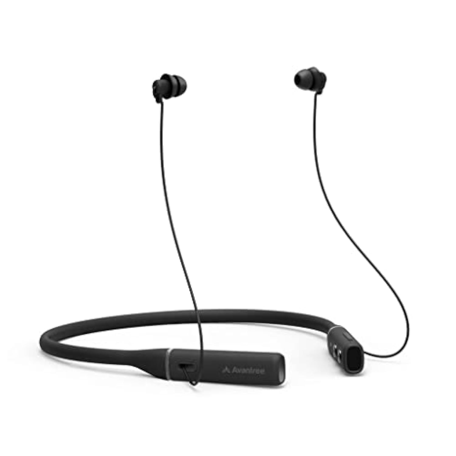 Avantree Repose - Bluetooth in-Ear Sleep Earbuds with Tiny Ear Tips for Side Sleepers & Small Ears, Wireless Neckband Headphones for Sleeping, Low Latency for TV Watching, 18hr Playtime