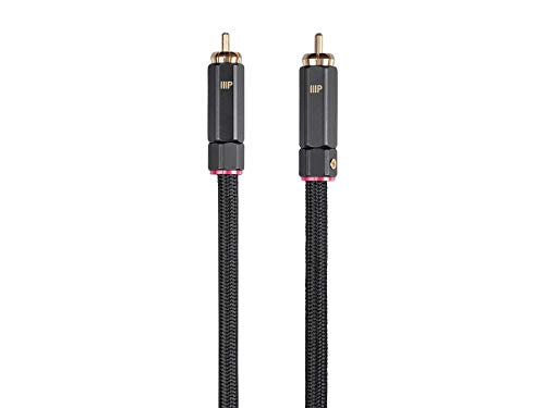 Digital Coaxial Audio/Video RCA Subwoofer Cable - CL2 Rated, RG-6/U, 75-ohm, 6 Feet, Black - Onix Series