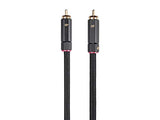 Digital Coaxial Audio/Video RCA Subwoofer Cable - CL2 Rated, RG-6/U, 75-ohm, 6 Feet, Black - Onix Series