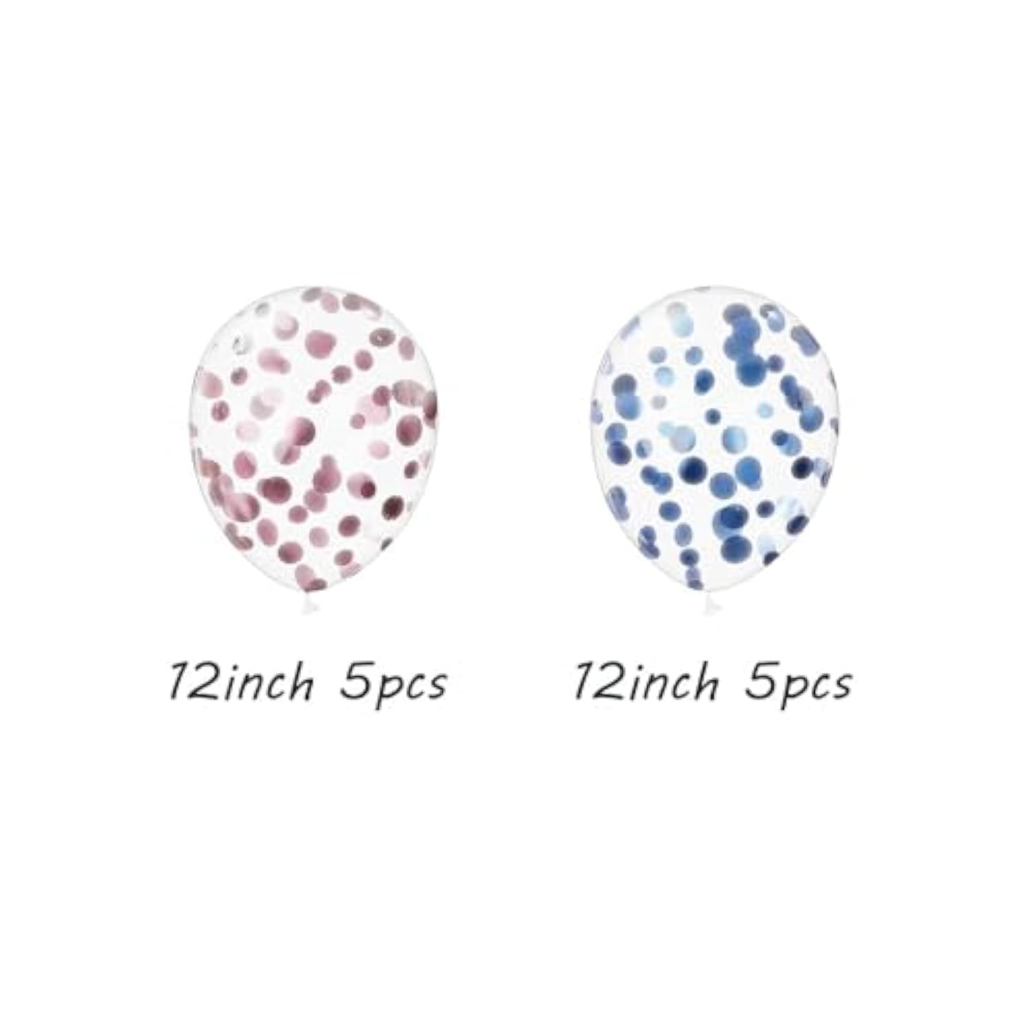 135pc Pink Blue Gold Balloon Garland Kit – Gender Reveal, Baby Shower & Party Decor