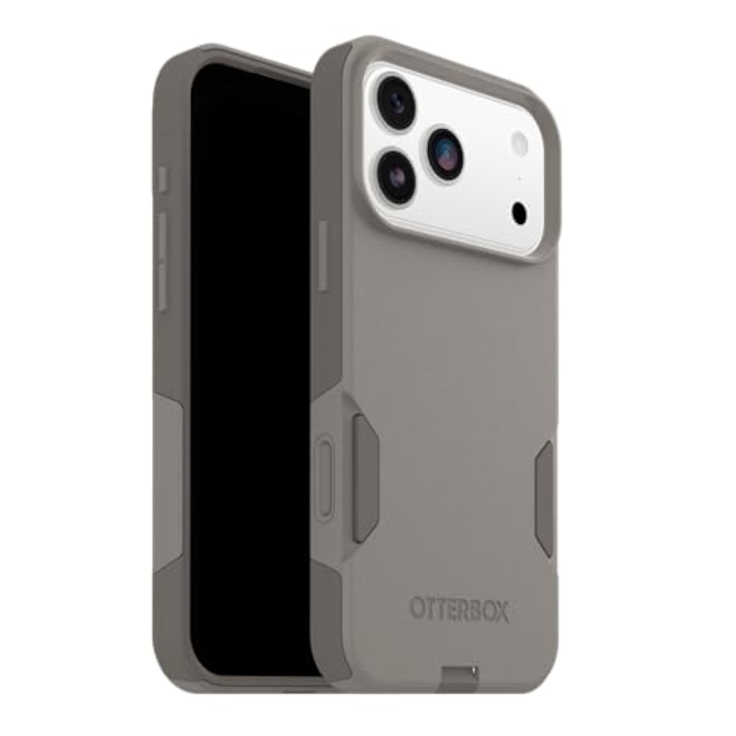 OtterBox iPhone 17 Pro Max Commuter Series Case - Grey Comfort - Thin & Protective iPhone Case, Dual-Layer, Impact Absorbing iPhone Case