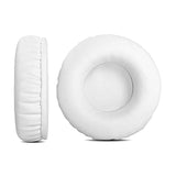 Positive Vibration 2 Ear Pads Ear Cushions Replacement Compatible With House Of Marley Positive Vibration 2 Wireless On-Ear Headphones Protein Leather Earpads White