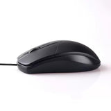 Wired Mouse, Ergonomic Computer Mouse, Usb For Right Or Left Hand, With Durable Clicks For Pc, Computer, Laptop, Desktop, Chromebook, Notebook, Mac(Black)