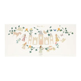 Meri Meri Princess Party Garland (Pack of 1). 6' Garland, Measures 10' Including Excess Cord, Princess Birthday Party Decorations