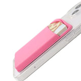 3-Pack Adhesive Phone Wallet Stick-On Card Holder for All Smartphones Black Grey Pink