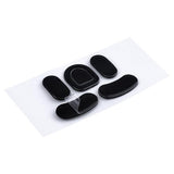 2 Sets Rounded Curved Edges Mouse Skatez & Feet & Mice Feet & Skates Compatible For Razer Viper Mini Se Mouse (Black)