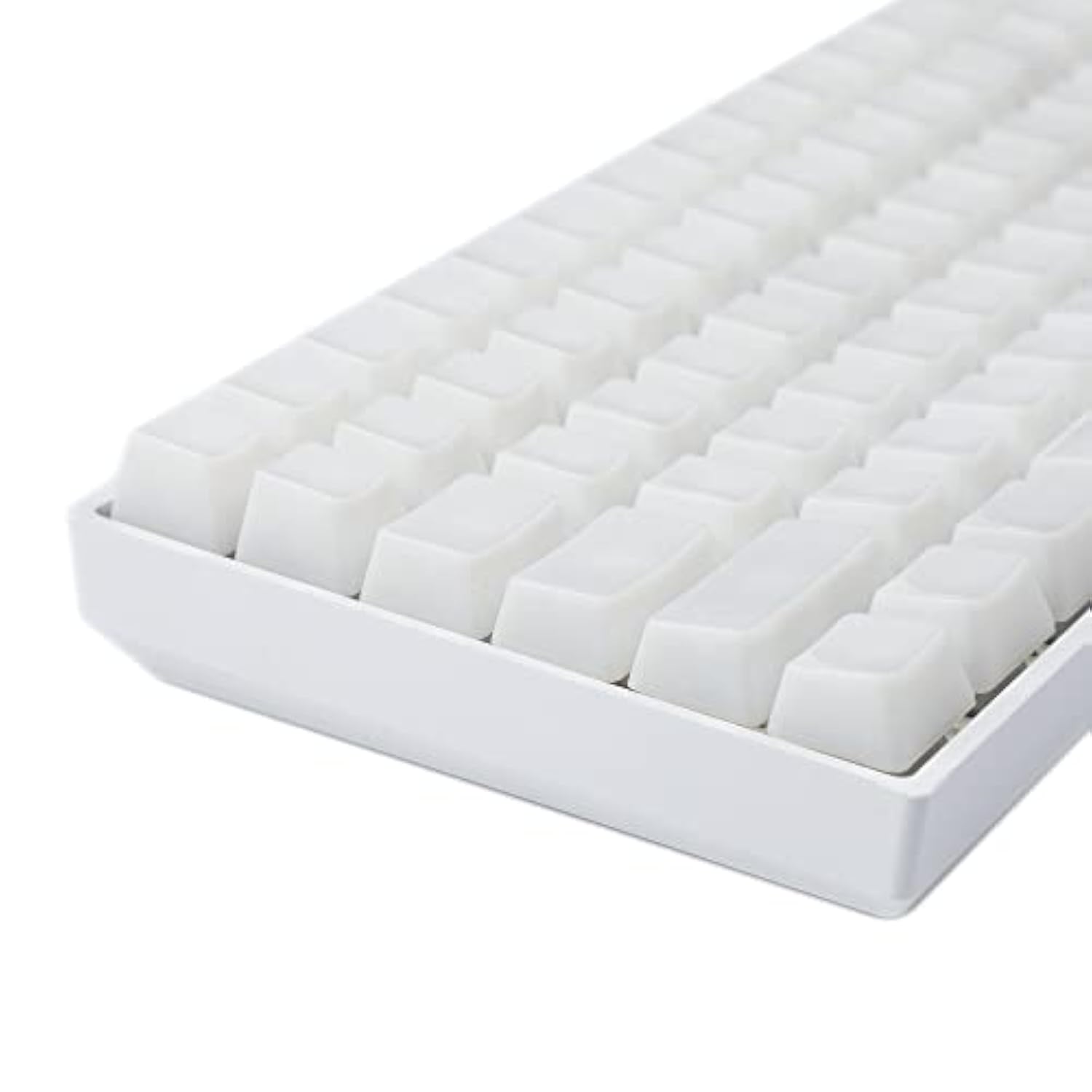 120 Keys Abs Ansi Iso 1.2Mm Blank Milk Fog Oem Profile Shine Through Keycap Fo