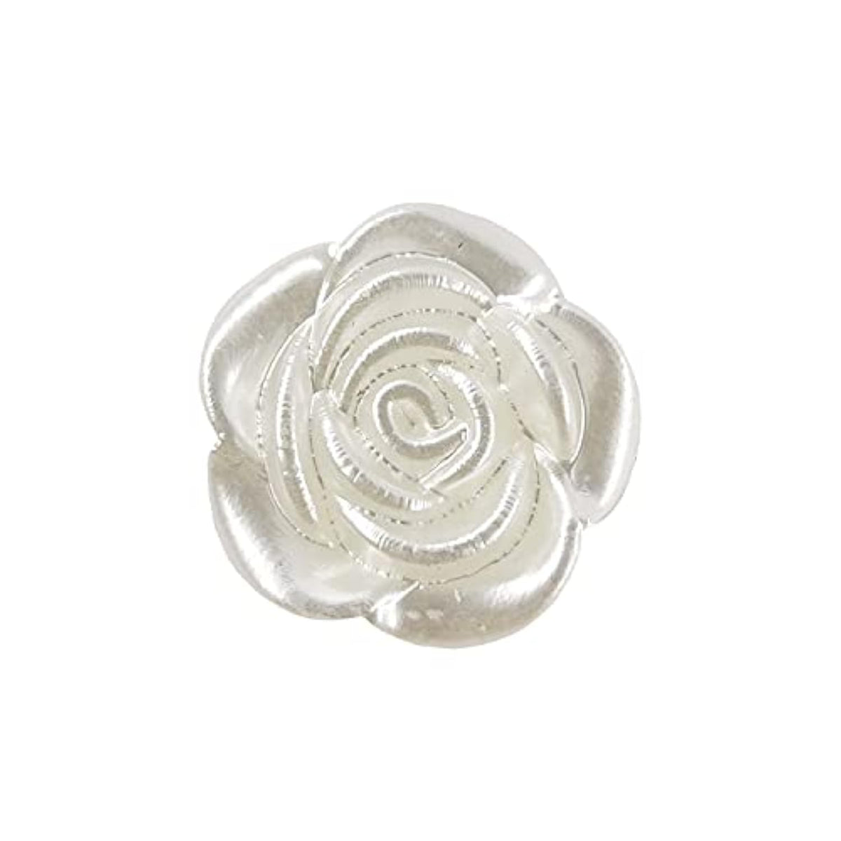 Decorative Resin Rose Sewing Buttons 20 Pcs - 16Mm, 21/32"
