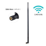 High Gain Long Range Sma Male Wifi Antenna Compatible With Gardepro E6 E6P E8P E8Pmb Meidase P100P P200 P90 Pro Series Wifi Trail Camera