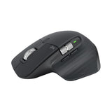 Logitech MX Master 3S Wireless Mouse Standard Edition with Logi Bolt USB Receiver, Ultra-fast Scrolling, Ergo, 8K DPI, Track on Glass, Quiet Clicks, USB-C, Bluetooth, Windows, Linux, Chrome - Graphite