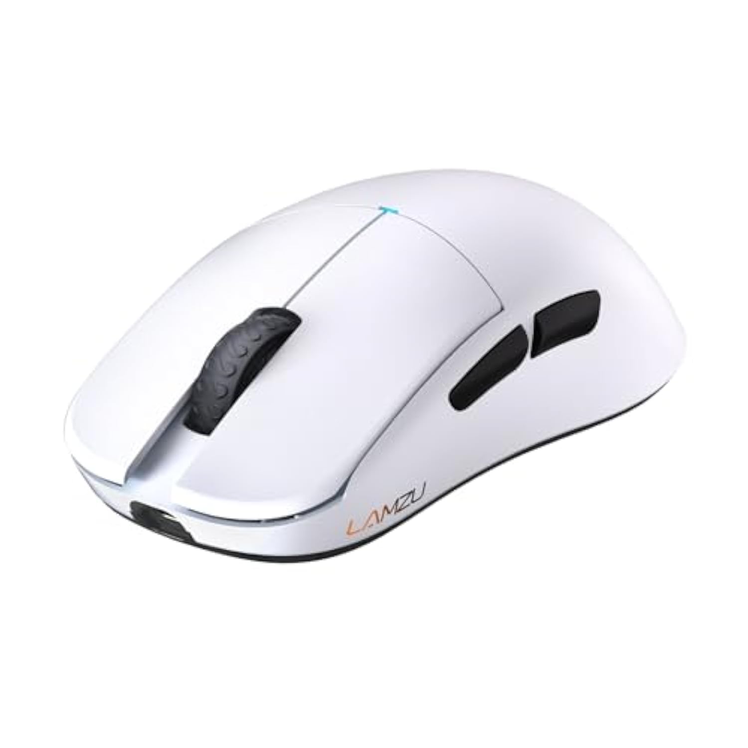 Atlantis Mini Champion Edition Wireless Gaming Mouse, Optical Switch,Ultra Lightweight 51G, Symmetrical, Mcu Nordic 52840, Dustproof Encoder, Paw3950 Sensor, 8K Compatible-White
