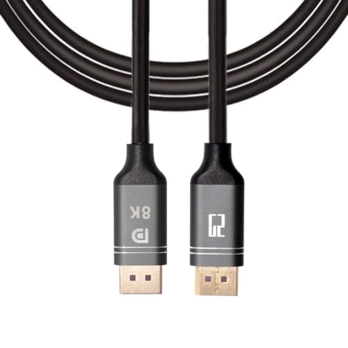 DisplayPort Cable 9.84ft 8K DisplayPort Cable Version 1.4 Support 8K 60 Hz, 4K 120 Hz DP to DP Cable for PC Laptop TV