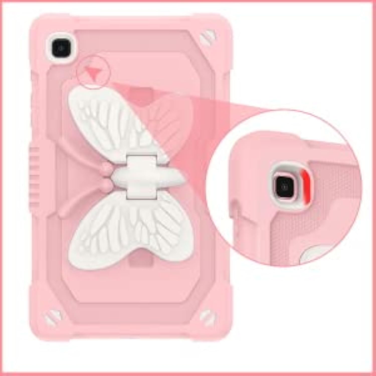 Case For Samsung Galaxy Tab A7 Lite, Tab A7 Lite Case 8.7 Inch Silicone Kids G
