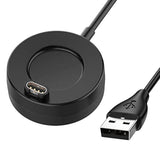 Garmin Watch Charger, 1M Usb Charging Cable Stand Station Date Compatible With Garmin Vivoactive 3 4 4S/Fenix 6/6S/6X, Fenix 5/5S/5X / Venu Sq Music/Forerunner 935,Forerunner 945