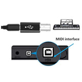 Usb C Female To Printer Male Usb B Convert Adapter Type C To Midi Connector Fo
