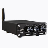 Bluetooth 5.0 Stereo Audio Amplifier Receiver 2 Channel Class D TPA3116 Mini Hi-Fi Integrated Amp for Home Passive Speakers 100W x 2 (BT200A)