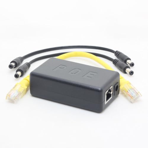 9V 2.3A Gigabit Active Poe Splitter 23Watt Dc 5.5X2.1/2.5Mm Ethernet 802.3At