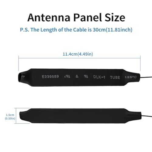 Internal Wifi Antenna Dual Band 2.4Ghz 5Ghz Wifi Antennae With 11.8In Cable For M.2 Ngff Network Card Pc Desktop Computer