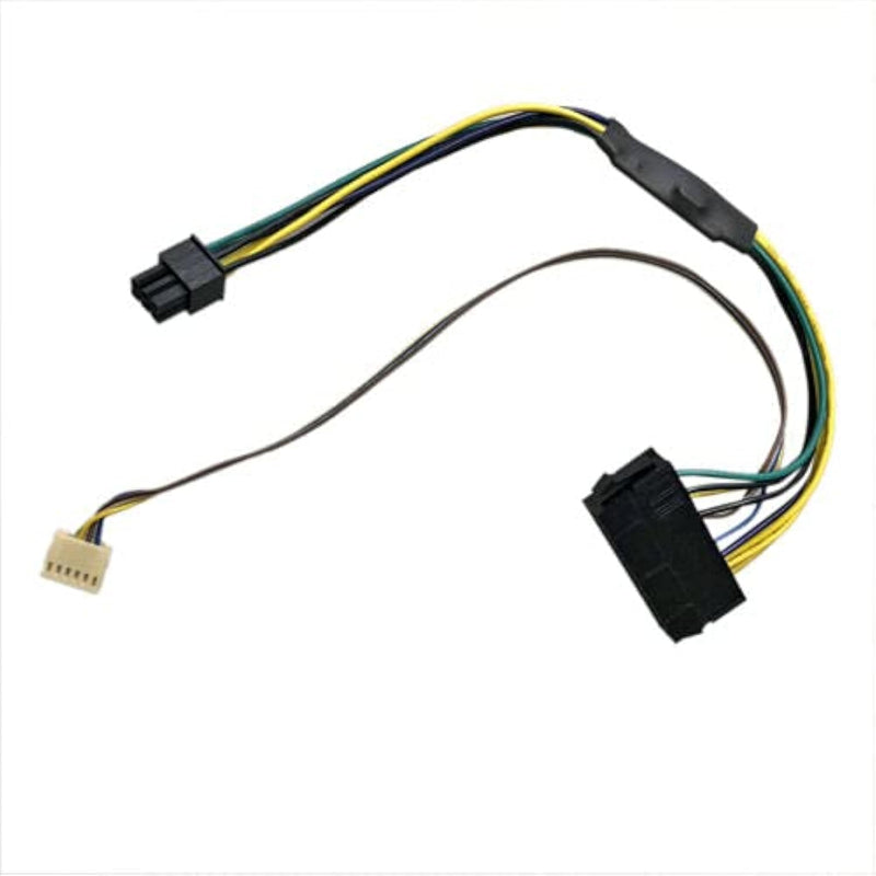 90(30Cm) 12" Atx Main 18Awg 24-Pin To 6Pin Psu Power Supply Adapter Cable Repl