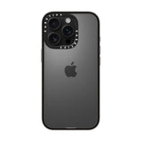Compact Case For Iphone 16 Pro [Lightweight / 4 Ft. 2X Military Grade Drop Protection/Slim] - Clear Black