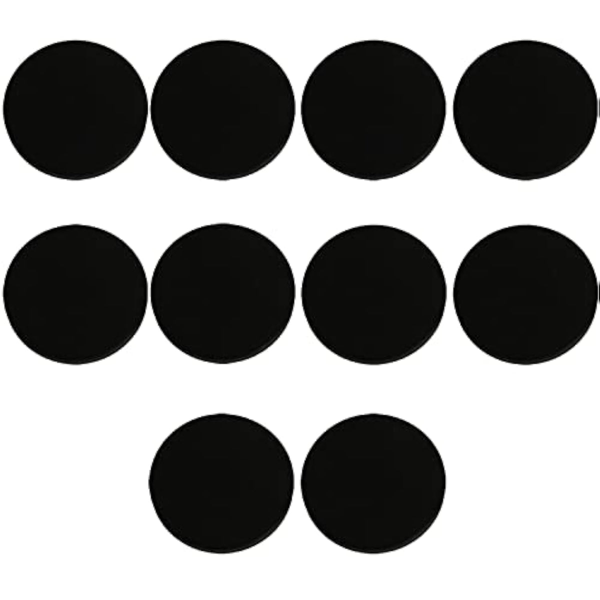 Flat Buttons 10Pcs Resin Shank Buttons Black 25Mm Suit Buttons High-Fo