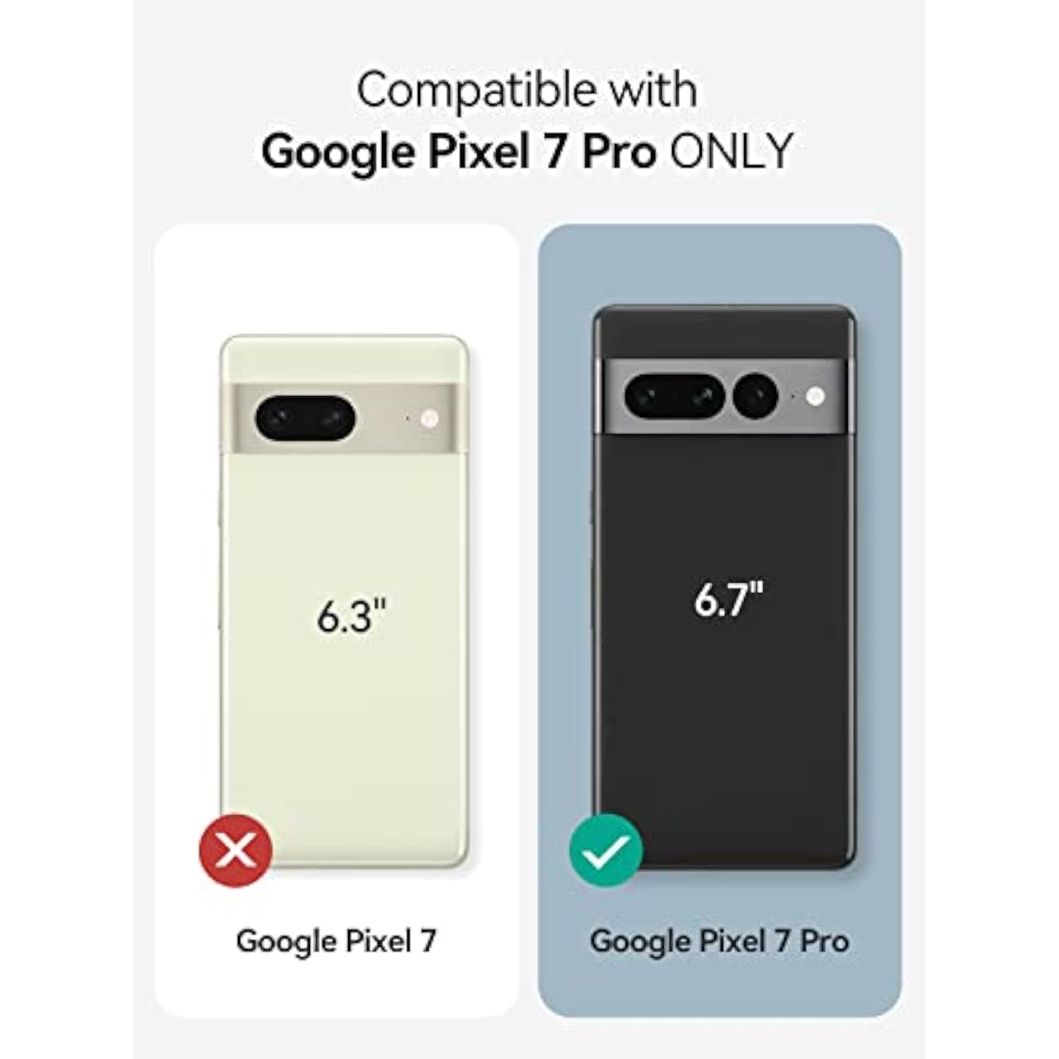 Battery Case For Google Pixel 7 Pro, 10000Mah Ultra Powerful Rechargeable Charging Case, Protective Extended Backup Charger For Google Pixel 7 Pro 5G - 6.7 Inch