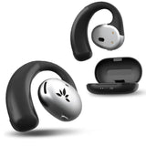 Avantree Pebble - Wireless Open Ear Earbuds with Adjustable Soft Earhook, Blue
