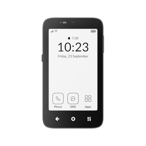 Kompakt Minimalist Dumb Phone with E Ink Display Unlocked Cell Phone for Focus, Privacy & Distraction-Free Living, Long Battery Life, Bluetooth, Easy
