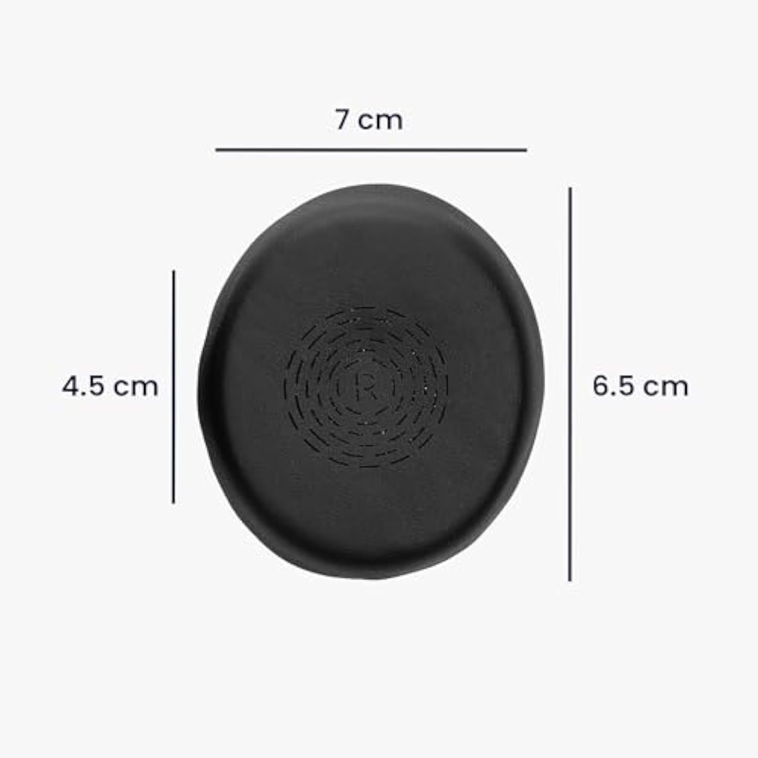 kwmobile Ear Pads Compatible with Jabra Evolve 2 55 / Evlove 2 50 Earpads - 2X Replacement for Headphones - Black
