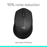 M331 Silent Plus Wireless Mouse- Black
