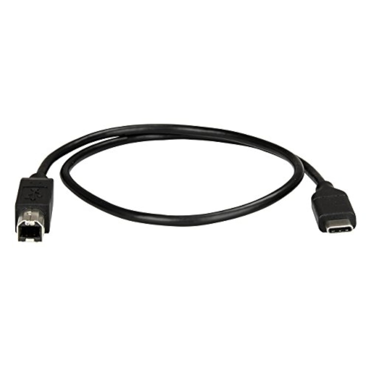 0.5m USB C to USB B Printer Cable - M/M - USB 2.0 - USB C to USB B Cable - USB C Printer Cable - USB Type C to Type B Cable