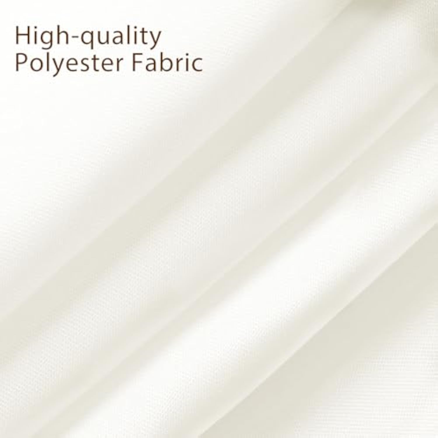 6-pack ivory polyester tablecloths 70x120in for parties, weddings, and banquets