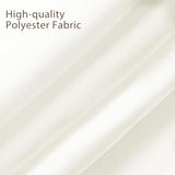 6-pack ivory polyester tablecloths 70x120in for parties, weddings, and banquets