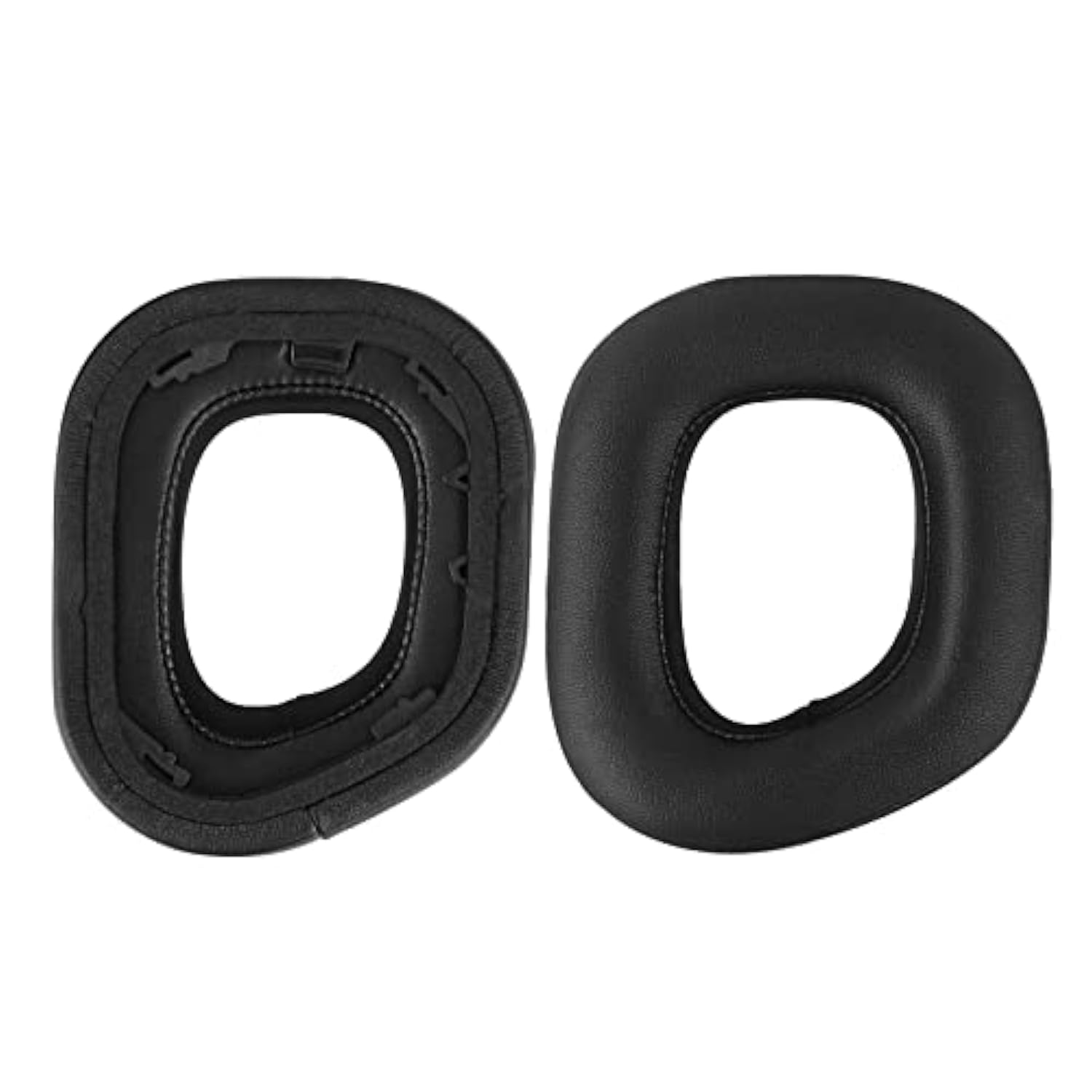 Geekria Comfort Replacement Ear Pads for Corsair HS80 Max/ HS80 USB Wired/ HS80 RGB Wireless Gaming Headphones, Ear Cushions (Black)