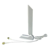 2.4/5.8/6Ghz Rp-Sma Tri Band Wifi 6E Antenna For Asus Rog Strix B550-F Gaming Wifi Ii/Prime B550-Plus/Rog Strix B550-A B450-F B650-A B650E-F Z690-F Z790-F Z790-A Z690-A Z790-E Z790-I Z690-E
