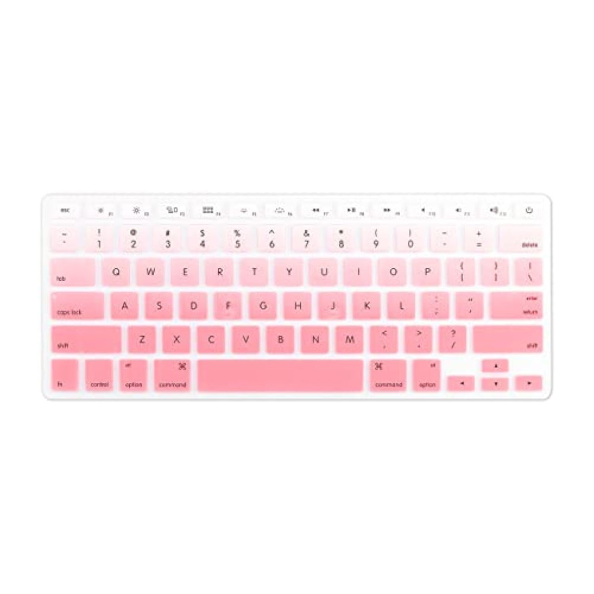 Gradient Pink Keyboard Cover -Silicone Keyboard Skin For Macbook Air 13 Inch A