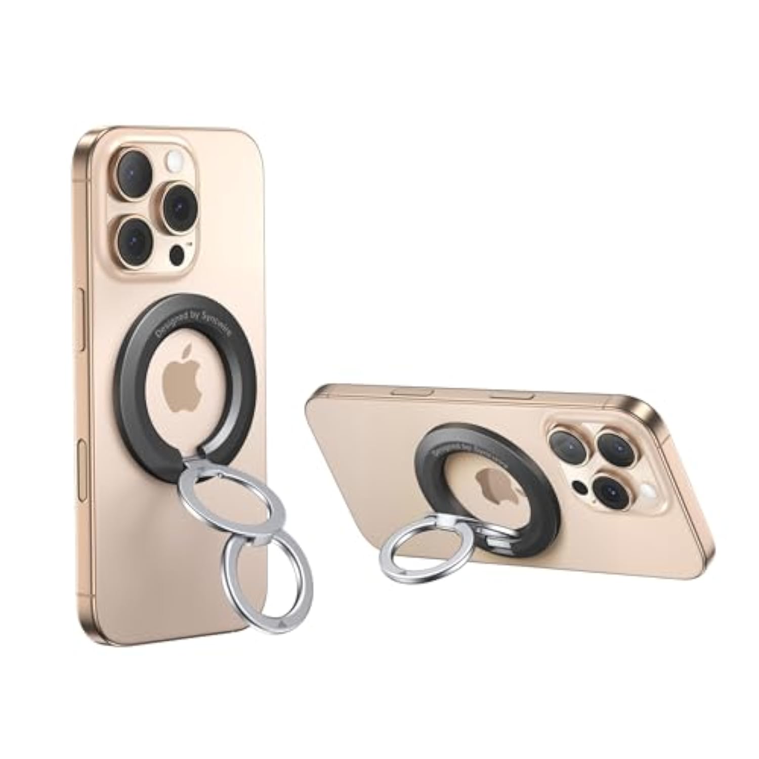 MagSafe Ring Holder, Magnetic Phone Grip & Kickstand for iPhone 15/14/13/12