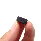 30Pcs Black Rubber Usb Port Cover Anti Dust Protector