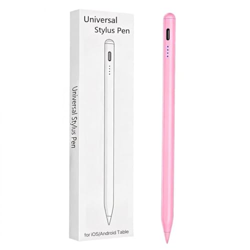 Stylus Pen Android For Samsung Galaxy Tab A9/A9Plus/A8/A8Plus/A7/A7Lite Tablet S Pencil Touchscreens Stylists Pen (Pink)