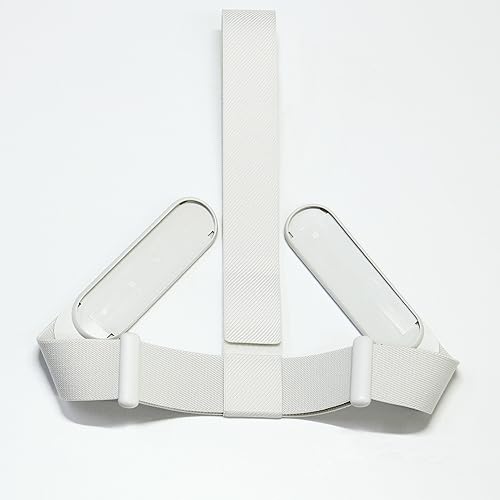 Replacement Head Strap For Oculus Quest 2 Headset, Headstrap For Meta Quest 2 Pc Virtual Reality Headsets Vr Accesories With 1 Pair Thumb Grip Caps