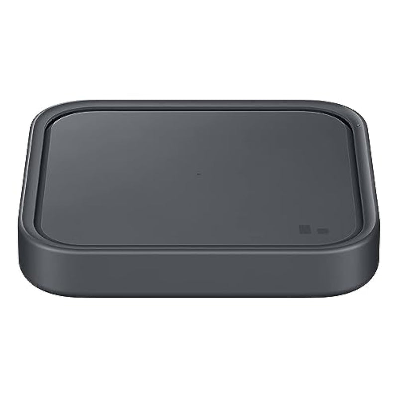 Samsung 15W Wireless Charger Single, Cordless Super Fast Charging Pad for Galaxy Phones and Devices, Compact Design, LED Indicator, USB C Cable Included, 2022, US Version, Grey