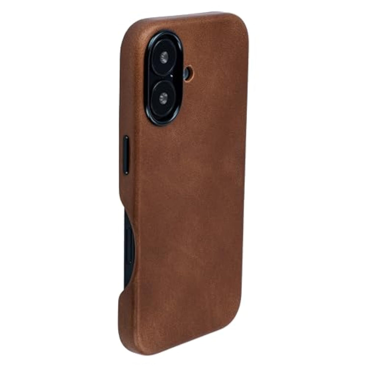 Genuine Leather Case V2 For Iphone 16 With Full Camera Control Cutout, Compatible With Magsafe (Msgl, Brown)