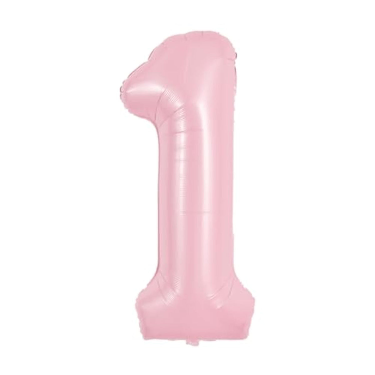 40-Inch Pastel Pink Number 1 Balloon Foil Birthday Party Decorations