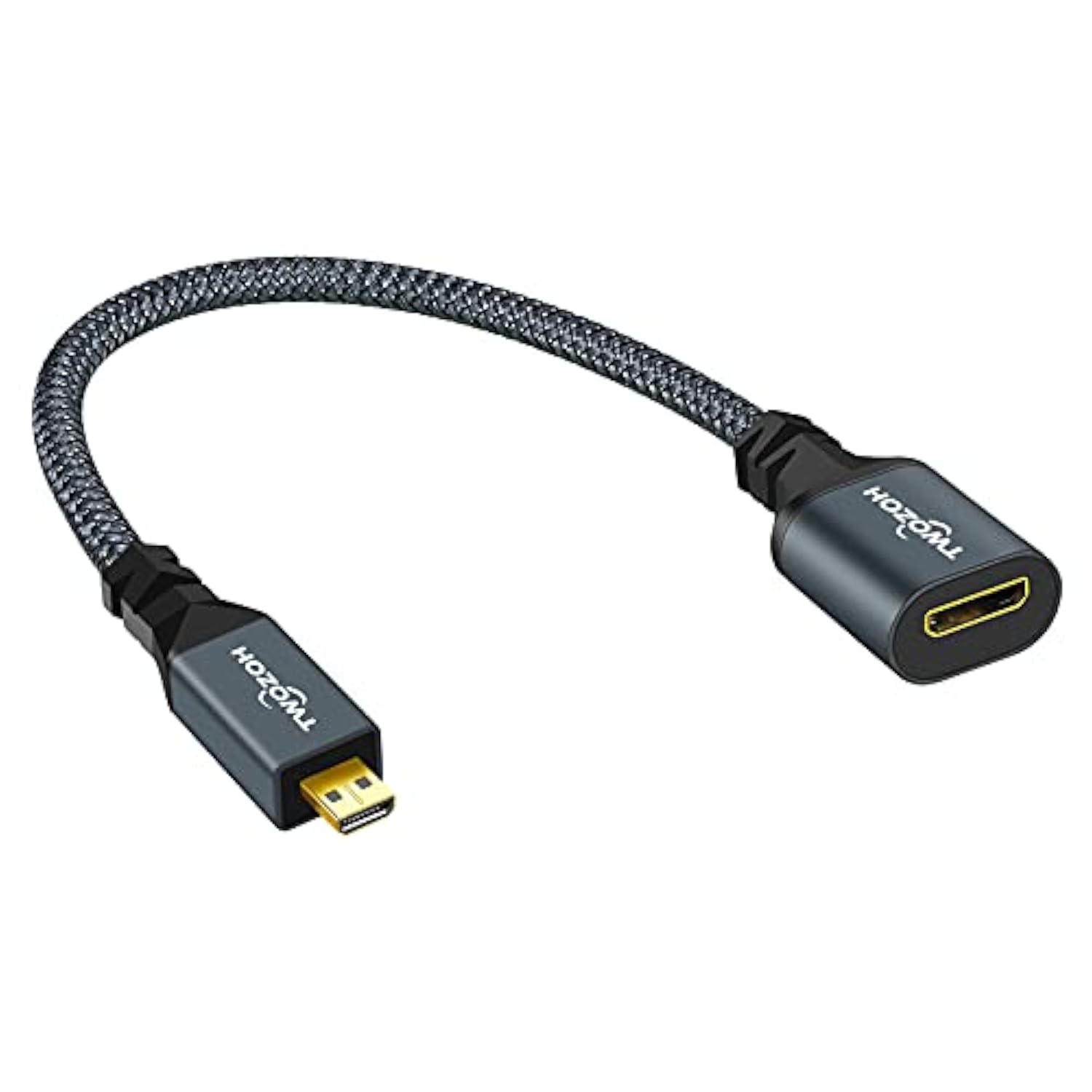 Micro Hdmi Male To Mini Hdmi Female Adapter Cable, Micro Hdmi D Type Male To M