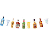 Pre-Strung Whiskey/Beer Banner Happy 21st Birthday Decorations for Him/Men