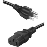 Ac Power Cord For Ion Block Rocker, Ion Pathfinder, Ion Tailgater Bluetooth Speaker, Monster Rockin Rolle, Guitar Amplifier Universal 3 Prong Charger Cable Replacement 6 Feet